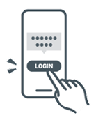 ログインボタンのアイコン画像