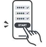 抽選スタート画面のアイコン画像